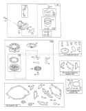 Page C Diagram and Parts List for 0505-0  Briggs and Stratton Pressure Washer